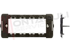 Visualizza i dettagli per SUPPORTO 4 POSTI NERO SERIE TL Immagine di SUPPORTO 4 POSTI NERO SERIE TL