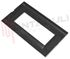 Immagine di PLACCA IN ABS SERIE "CLICK" 4 FORI NERA