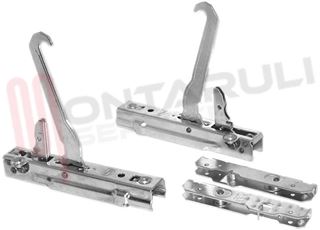 Immagine di KIT CERNIERA PORTA FORNO + CARRUCOLE