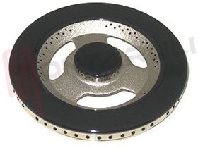 Visualizza i dettagli per SPARTIFIAMMA DOPPIA CORONA CROMATA SMALTATA NERA Immagine di SPARTIFIAMMA DOPPIA CORONA CROMATA SMALTATA NERA