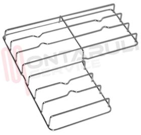 Visualizza i dettagli per GRIGLIA 3 FUOCHI FILO 433X433MM. SAMET Immagine di GRIGLIA 3 FUOCHI FILO 433X433MM. SAMET