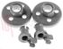 Immagine di KIT RUOTA + PERNO SIEMENS BOSCH 2 PEZZI