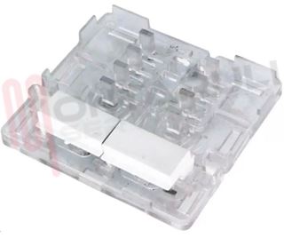 Immagine di SUPPORTO TASTI PER CRUSCOTTO LAVATRICE BIANCO