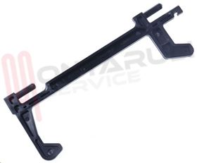 Visualizza i dettagli per GANCIO PORTA MICROONDE L= 131,8 MM. Immagine di GANCIO PORTA MICROONDE L= 131,8 MM.