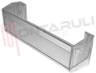 Immagine di BALCONCINO BOTTIGLIE TRASPARENTE 440X110XH.107MM.