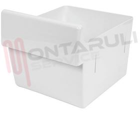 Visualizza i dettagli per CASSETTO VERDURA BIANCO 290X235X180MM. Immagine di CASSETTO VERDURA BIANCO 290X235X180MM.