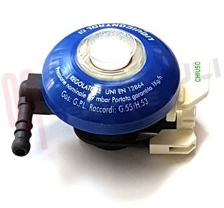 Immagine di REGOLATORE GPL LIQUIGAS 29MBAR 10/15KG. BOMBOLE PROPANO