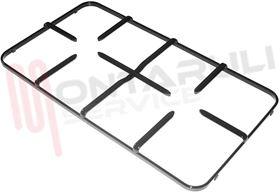 Visualizza i dettagli per GRIGLIA 2 FUOCHI PIATTINA 497X276MM. TECNOGAS MARRONE Immagine di GRIGLIA 2 FUOCHI PIATTINA 497X276MM. TECNOGAS MARRONE