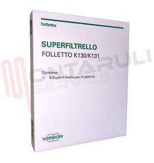 Immagine di SACCHETTI VK130/131 6PZ. CARTA S3 ORIGINALE