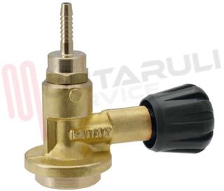 Immagine di RUBINETTO GAS PER CANNELLO SET 90 E 30 CON ATTACCO 7/16