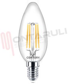 Visualizza i dettagli per LAMPADA OLIVA LED CHIARA E14 6W 230V 2700°K 806LM Immagine di LAMPADA OLIVA LED CHIARA E14 6W 230V 2700°K 806LM