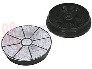 Immagine di FILTRO CAPPA A CARBONE D145 (2PEZZI) 30X145MM.