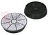 Immagine di FILTRO CAPPA A CARBONE D145 (2PEZZI) 30X145MM.