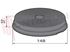 Immagine di FILTRO CAPPA A CARBONE D145 (2PEZZI) 30X145MM.