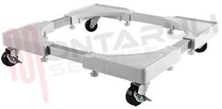 Immagine di CARRELLO LAVATRICE 500X700MM. ALT.10 CM.  (MAX 200KG)