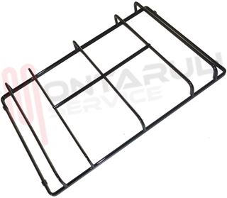 Immagine di GRIGLIA 1 FUOCO PIATTINA NERA 385X245MM. FRANKE