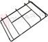 Immagine di GRIGLIA 1 FUOCO PIATTINA NERA 385X245MM. FRANKE