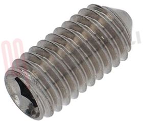 Visualizza i dettagli per VITE GRANO INOX M5X10 PUNTA CONICA Immagine di VITE GRANO INOX M5X10 PUNTA CONICA