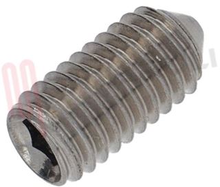 Immagine di VITE GRANO INOX M5X10 PUNTA CONICA