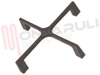 Immagine di GRIGLIA 1 FUOCO GHISA 238X45MM. TRIPLA CORONA