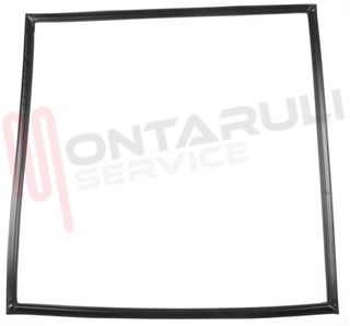 Immagine di GUARNIZIONE MAGNETICA 4L NERA 585X585MM. C/NASTRO ADESIVO