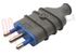 Immagine di SPINA VOLANTE 2P+T 16A GRIGIA 92801620