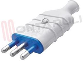 Visualizza i dettagli per SPINA VOLANTE 2P+T 16A BIANCA 92801521 Immagine di SPINA VOLANTE 2P+T 16A BIANCA 92801521