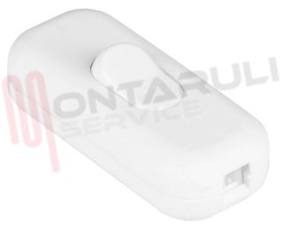 Immagine di INTERRUTTORE PASSANTE BIPOLARE 2A 240V BIANCO EX870
