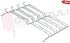 Immagine di GRIGLIA FORNO LATERALE 310X280MM "AKP286" SX