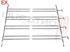 Immagine di GRIGLIA FORNO LATERALE 310X280MM "AKP286" SX