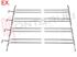 Immagine di GRIGLIA FORNO LATERALE 310X280MM "AKP286" DX