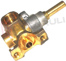 Visualizza i dettagli per RUBINETTO GAS PIANO NARDI D. 6MM. Immagine di RUBINETTO GAS PIANO NARDI D. 6MM.