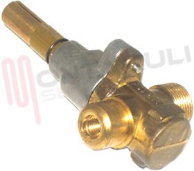 Visualizza i dettagli per RUBINETTO GAS PIANO COTTURA REX D.7,8MM. Immagine di RUBINETTO GAS PIANO COTTURA REX D.7,8MM.