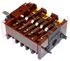 Immagine di COMMUTATORE FORNO 2+R+2 'AKG311/06WH'