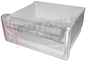 Visualizza i dettagli per CASSETTO INTERMEDIO CONGELATORE BIANCO 382X130/165X335MM. Immagine di CASSETTO INTERMEDIO CONGELATORE BIANCO 382X130/165X335MM.