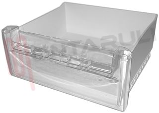 Immagine di CASSETTO INTERMEDIO CONGELATORE BIANCO 382X130/165X335MM.