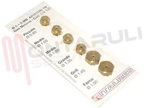 Visualizza i dettagli per SERIE 6 UGELLI METANO 8MB BOMPANI Immagine di SERIE 6 UGELLI METANO 8MB BOMPANI