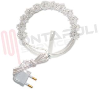 Immagine di CORONCINA STELLARIO CON LUCE CM.12
