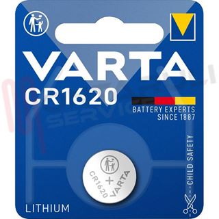 Immagine di BATTERIA 3V CR1620 LITHIUM VARTA