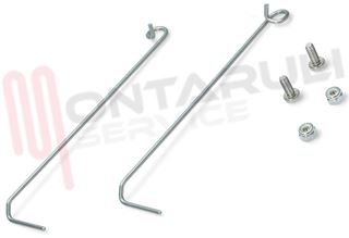 Immagine di MOLLE SPORTELLI CARICA ALTO L=95,4MM. KIT 2VITI E DADI