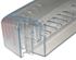 Immagine di BALCONCINO BARATTOLI TRASPARENTE BLU 435X100XH.75MM.