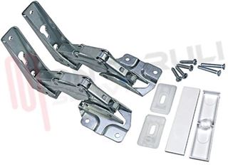Immagine di KIT CERNIERE INF./SUP. PORTE 2 PEZZI