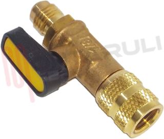 Immagine di RUBINETTO 121RG4-1/4 SAE F GIR. 1/4 SAE M