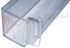 Immagine di BALCONCINO BOTTIGLIE TRASPARENTE 495X100X105MM.