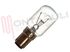 Immagine di LAMPADA TUBOLARE CHIARA BA15D 20W 21,7X51,6 MACC. DA CUCIRE