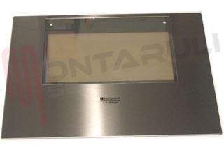Immagine di VETRO FORNO SPECCHIO + SQUADRETTE 595X460MM.