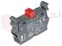 Immagine di CONTATTO AUSILIARIO NC PER PULSANTI MCB-01 ROSSO