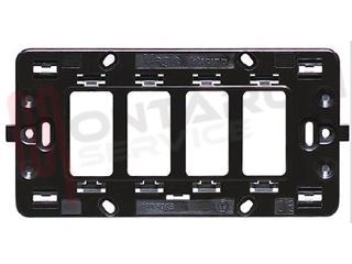 Immagine di SUPPORTO 4 POSTI NERO SERIE MAGIC
