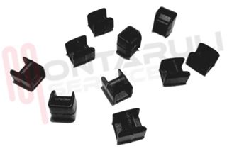 Immagine di GOMMINI PER GRIGLIA PIATTINA KIT 10 PZ.