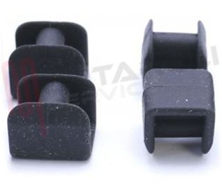 Immagine di GOMMINI PER GRIGLIA PIATTINA KIT 4 PZ.